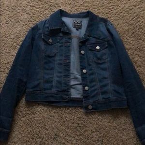 Dark blue denim jacket